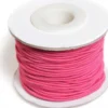 Elastiksnor - Tykkelse 1,2 MM - 25 M - Pink