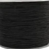 Elastiksnor - Tykkelse 1 MM - Sort - 250 M
