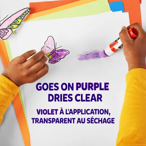 Elmer's - Disappearing Purple Glue Stick 40 Gram - 5 Pack - 2143884