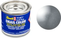 Emalje Maling Til Hobby - Revell - Steel Metallic 14 ML