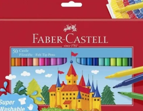 Faber-Castell - Castle Tusser - 50 Farver