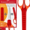 Faber-Castell - Grip Børnesaks Med Beskyttelse - Rød