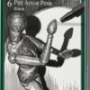Faber-Castell - Pitt Artist Pens Tegnesæt - 6 Stk - Sort