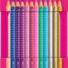 Faber-Castell - Sparkle Farveblyanter - 12 Stk