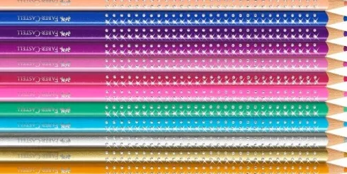 Faber-Castell - Sparkle Farveblyanter - 12 Stk