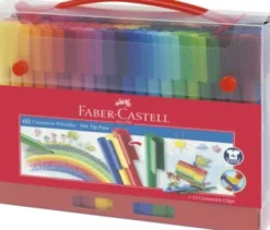 Faber-Castell - Tusser - Connector Felt Tip Pens - 60 Farver