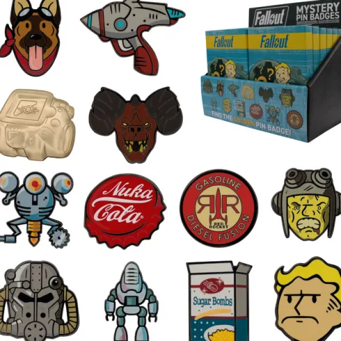 Fallout - Mystery Pin Badge Individual - Assorted