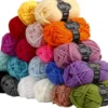 Fantasia Polyacrylgarn - L 35 M - Maxi - Assorterede Farver - 20X50 G