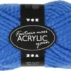 Fantasia Polyacrylgarn - L 35 M - Pind 9-10 - Blå - 50 G