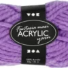 Fantasia Polyacrylgarn - L 35 M - Pind 9-10 - Lilla - 50 G