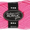 Fantasia Polyacrylgarn - L 35 M - Pind 9-10 - Neon Pink - 50 G