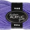 Fantasia Polyacrylgarn - L 80 M - Pind 4,5-5 - Lilla - 50 G