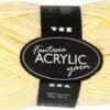 Fantasia Polyacrylgarn - L 80 M - Pind 4,5-5 - Lys Gul - 50 G