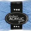 Fantasia Polyacrylgarn - L 80 M - Pind 4,5-5 - Blå - 50 G