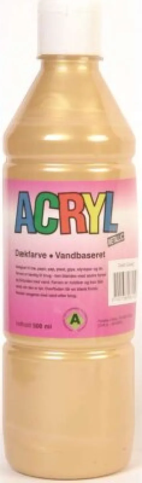 Fantasy Color - Acryl Maling - Metallic Guld - 500 ML