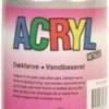 Fantasy Color - Acryl Maling - Metallic Sølv - 500 ML - Fantasy