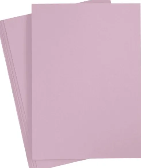 Farvet Papir - A4 - 210X297 MM - 80 G - Lys Lilla - 20 Stk