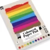 Farvet Papir Blok - A4 - 220 G - 24 Ark