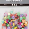 Figurperler - Frugt - Ø 10 MM - Hulstr. 1,5 MM - 60 Stk