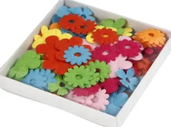 Filtblomster - Str. 35X45 MM - Tykkelse 1,2 MM - 135 Stk