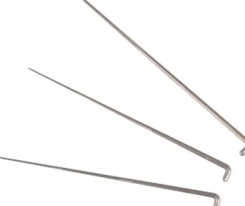 Filtenål - L 7,5 CM - Fin - 10 Stk
