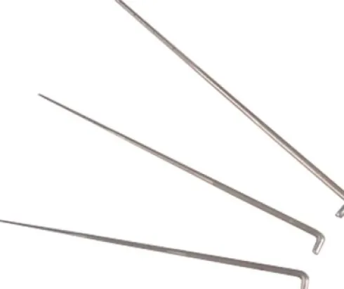 Filtenål - L 7,5 CM - Grov - 10 Stk