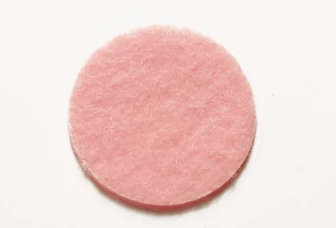 Filtrulle - Lyserød - Polyester Filt - 45 CM X 5 M