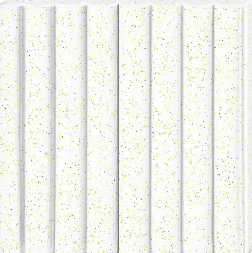 Fimo - Ler Til Ovn - Kids - Glitter - Hvid - 42 G
