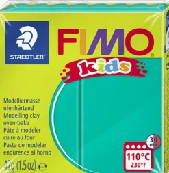 Fimo - Ler Til Ovn - Kids - Grøn - 42 G