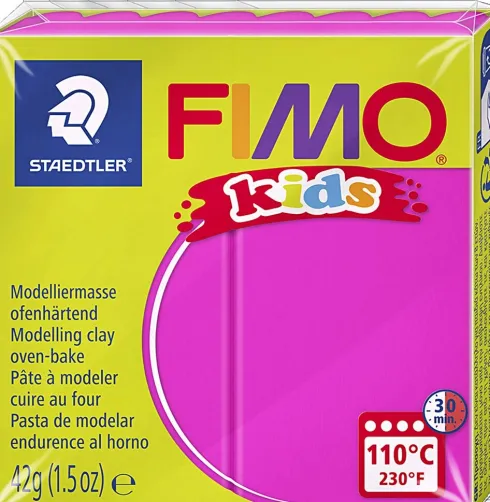 Fimo - Ler Til Ovn - Kids - Pink - 42 G