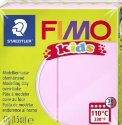 Fimo - Ler Til Ovn - Kids - Rosa - 42 G