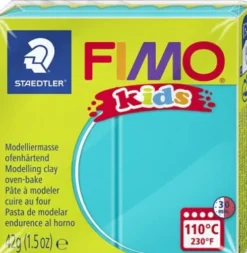 Fimo - Ler Til Ovn - Kids - Turkis - 42 G