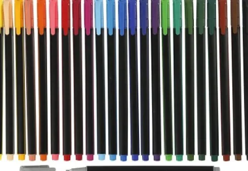 Fineliners - Colortime - 24 Farver