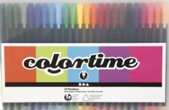 Fineliners - Colortime - 24 Farver