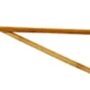 Firkantede Strikkepinde Sæt - Bambus Træ - B 9 MM - L 35 CM