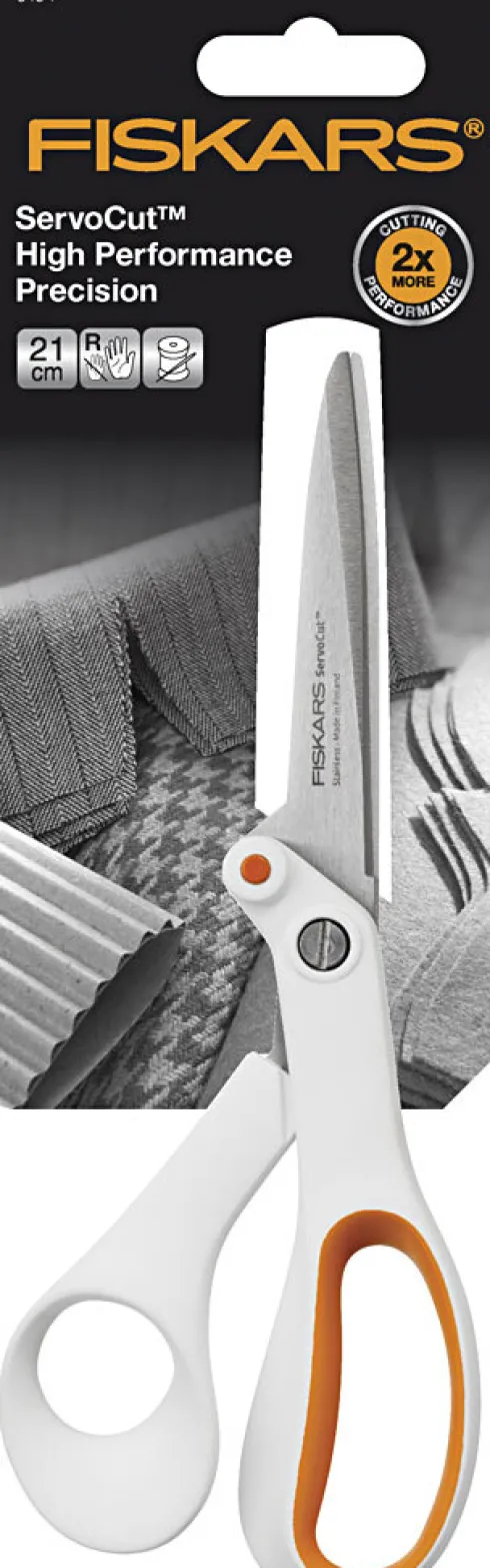 Fiskars - Amplify Razoredge - Skræddersaks - L 21 CM - Højre
