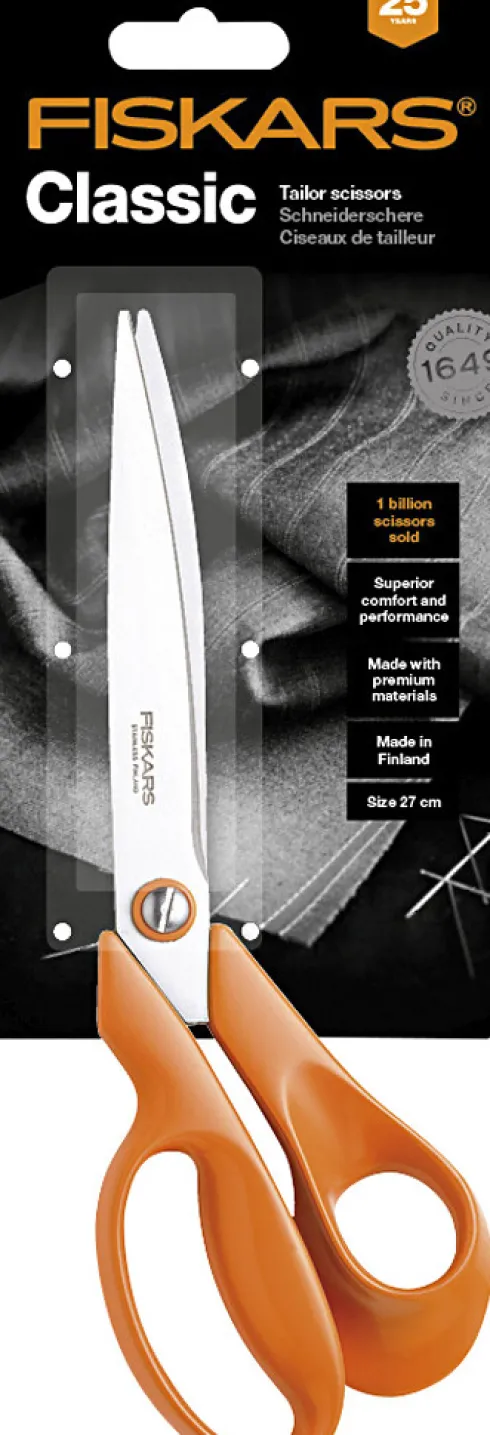 Fiskars - Classic Skræddersaks - L 27 CM - Højre