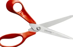 Fiskars - Classic Universalsaks - Venstre Hånd - Rød - 21 CM