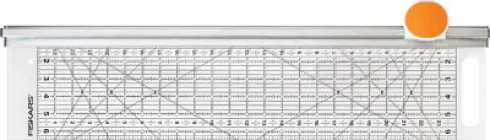 Fiskars - Combo Rotary Cutter & Ruler - Rulleskæremaskine - 61X15 CM - 9513