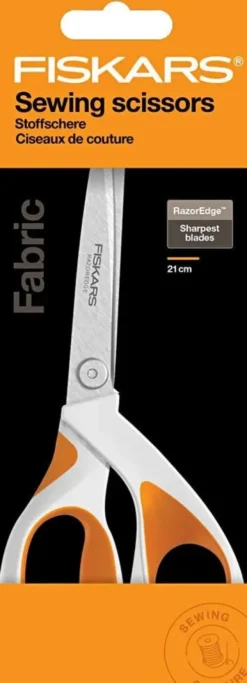 Fiskars - Fabric Razoredge Softgrip - Skræddersaks - L 21 CM