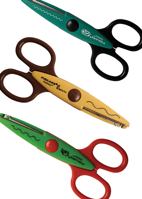 Fiskars - Kidzors Mønstersakse - 3 Stk
