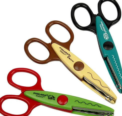 Fiskars - Kidzors Mønstersakse - 3 Stk
