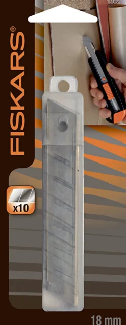 Fiskars - Knivblade Til Hobbykniv - B 18 MM - 10 Stk - 1392
