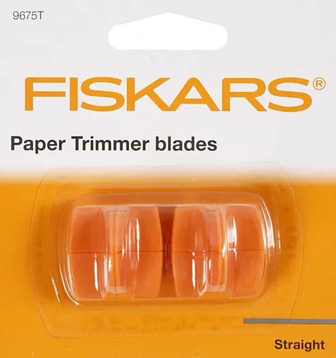 Fiskars - Paper Trimmer Blades - Udskiftningsknive - 2 Stk - 9675T