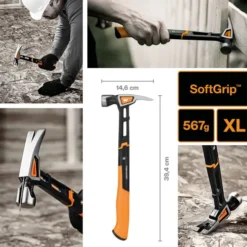 Fiskars - Pro General Use Hammer - Kløfthammer - Isocore Xl