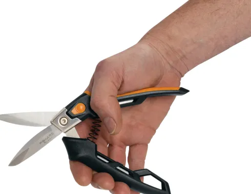 Fiskars - Pro Powerarc Heavy Duty Utility Snip - Universalsaks - 21 CM