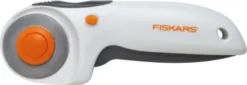 Fiskars - Rullekniv Til Stof Og Papir - Rotary Cutter - Ø 45 MM - 9793