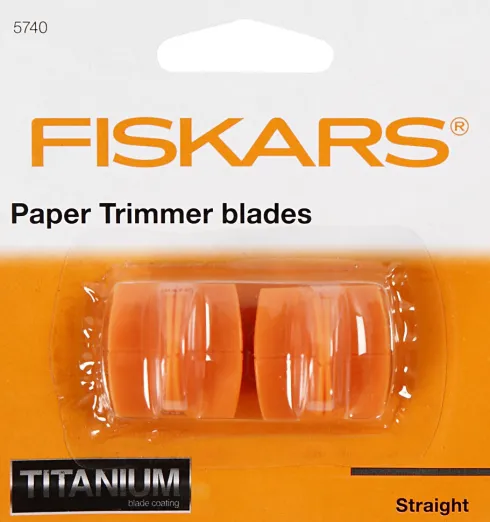 Fiskars - Udskiftningsknive Til Skæremaskine - 2 Stk