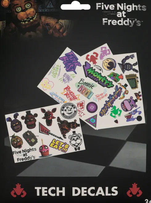 Five Nights At Freddy's Tech Decal Stickers