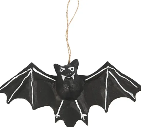 Flagermus - H 10 CM - D 3,5 CM - B 22 CM - 1 Stk